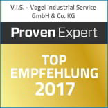 Proven Expert Siegel von 2017
